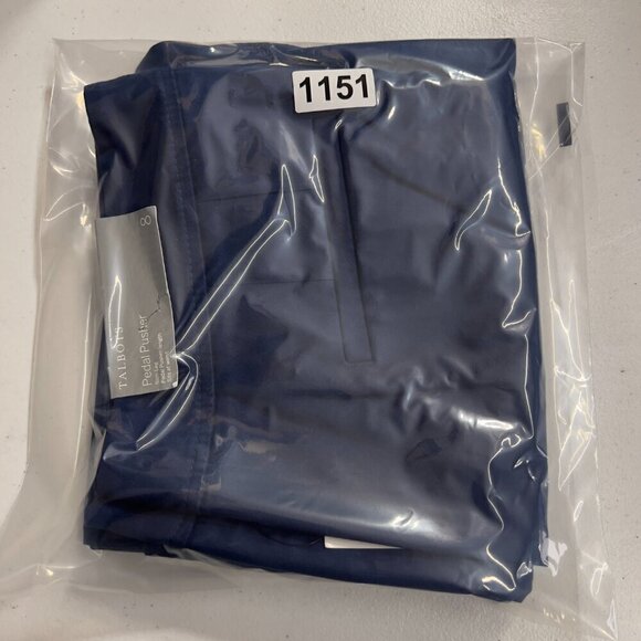 Talbots Pedal Pusher Length Slim-Leg Sits At Waist Navy Blue Capri Pants 8 NWT - Picture 14 of 14